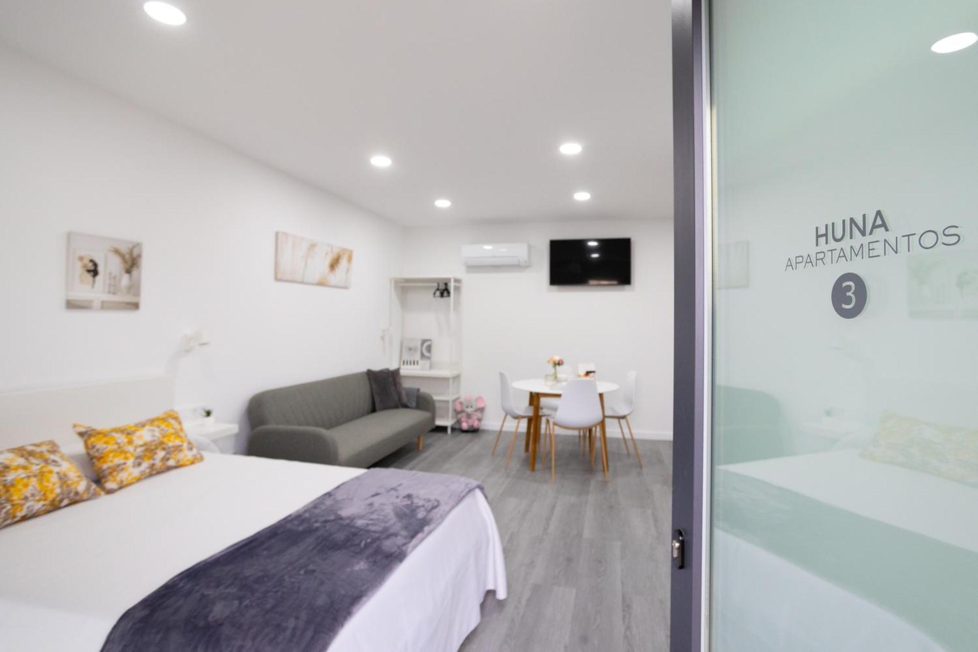 Huna Apartamentos Padron Bagian luar foto